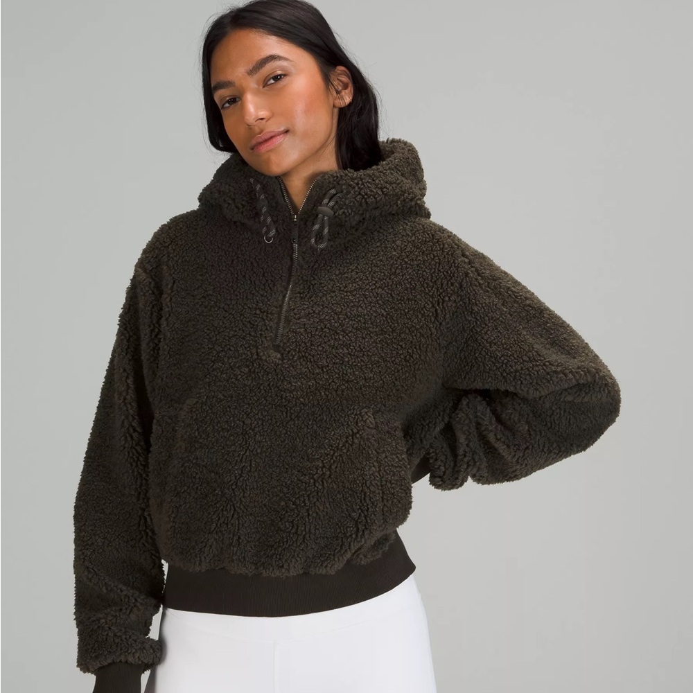 Lululemon Textured Fleece 1/2 Zip